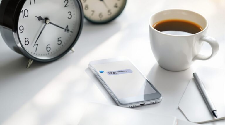 À quelle heure envoyer vos SMS pour un impact maximal ?