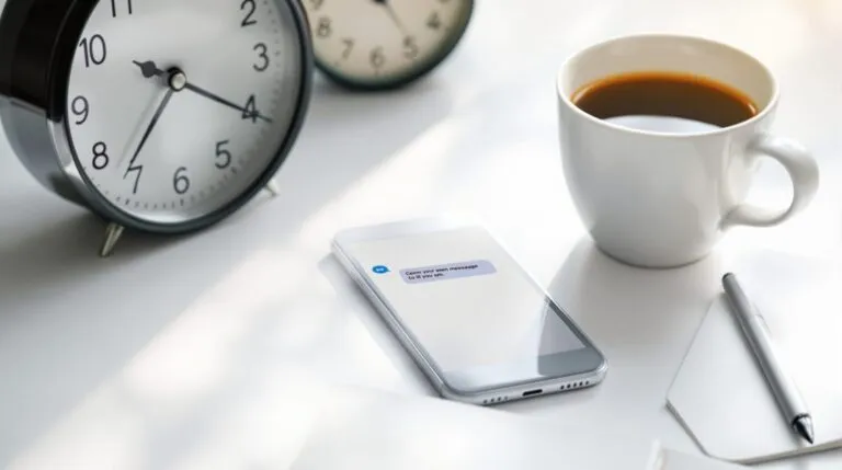 À quelle heure envoyer vos SMS pour un impact maximal ?