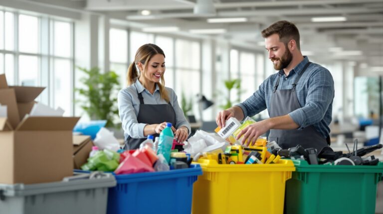 recyclage en entreprise