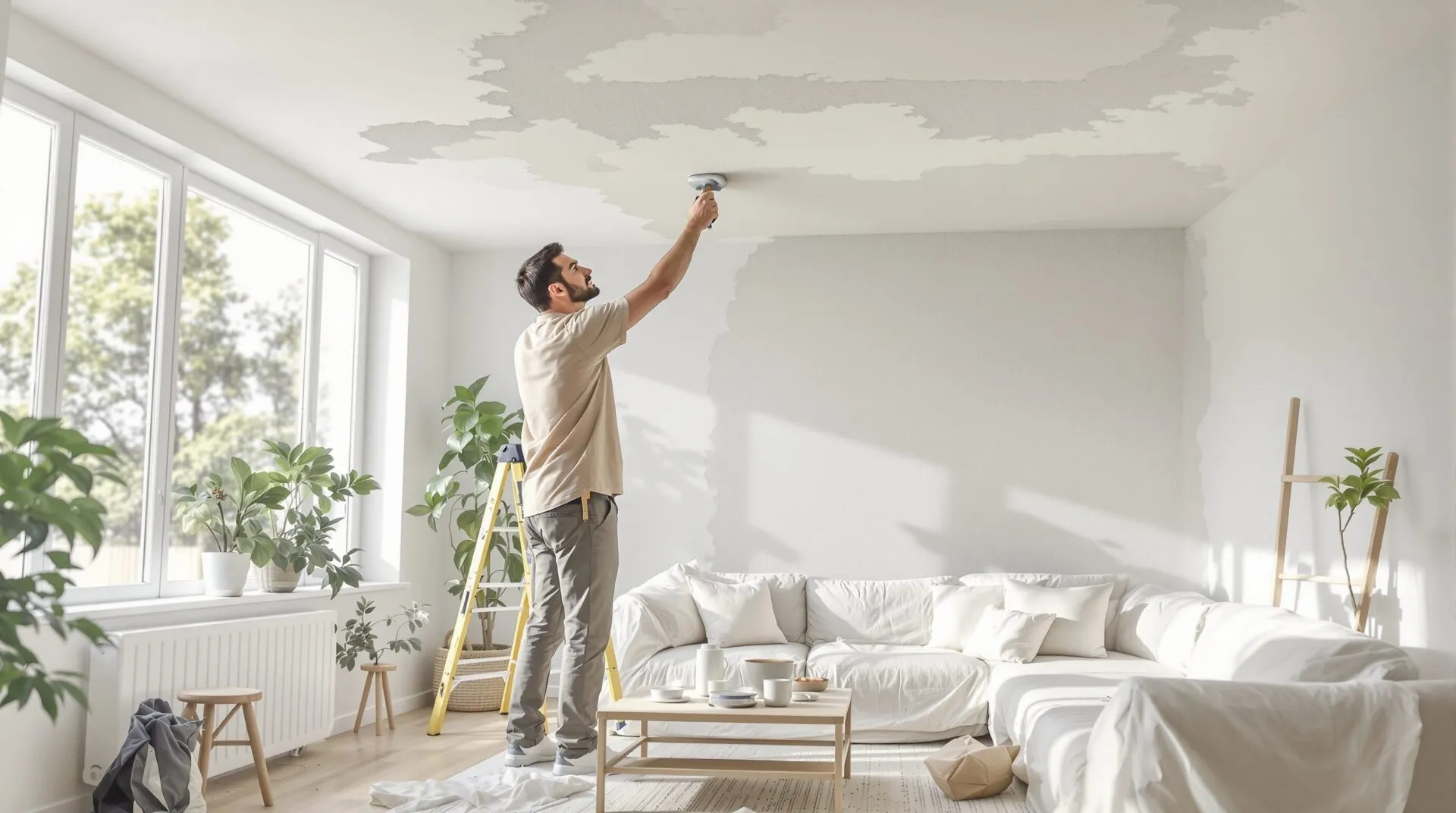 comment rénover un plafond