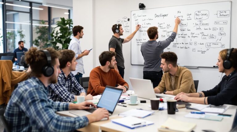 Devenir développeur junior : rythme soutenu et apprentissage collectif