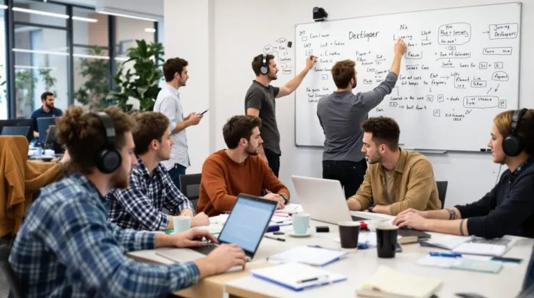Devenir développeur junior : rythme soutenu et apprentissage collectif