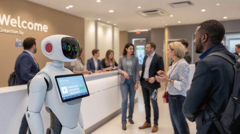robot d'accueil