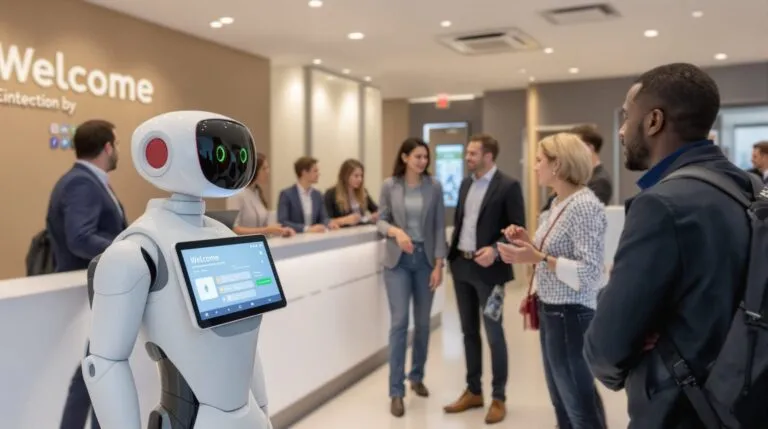 robot d'accueil