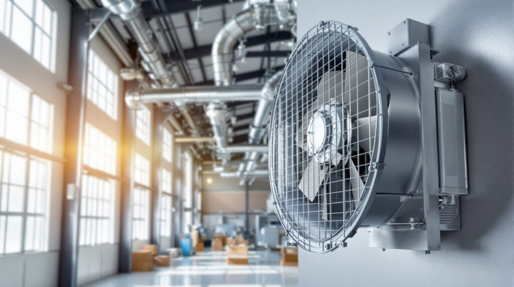 Les avantages d’un motoventilateur performant pour vos bâtiments industriels