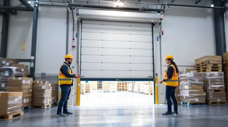 Portes souples à enroulement rapide : la solution industrielle pour optimiser vos flux