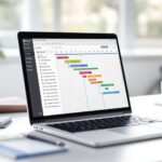 diagramme gantt en ligne