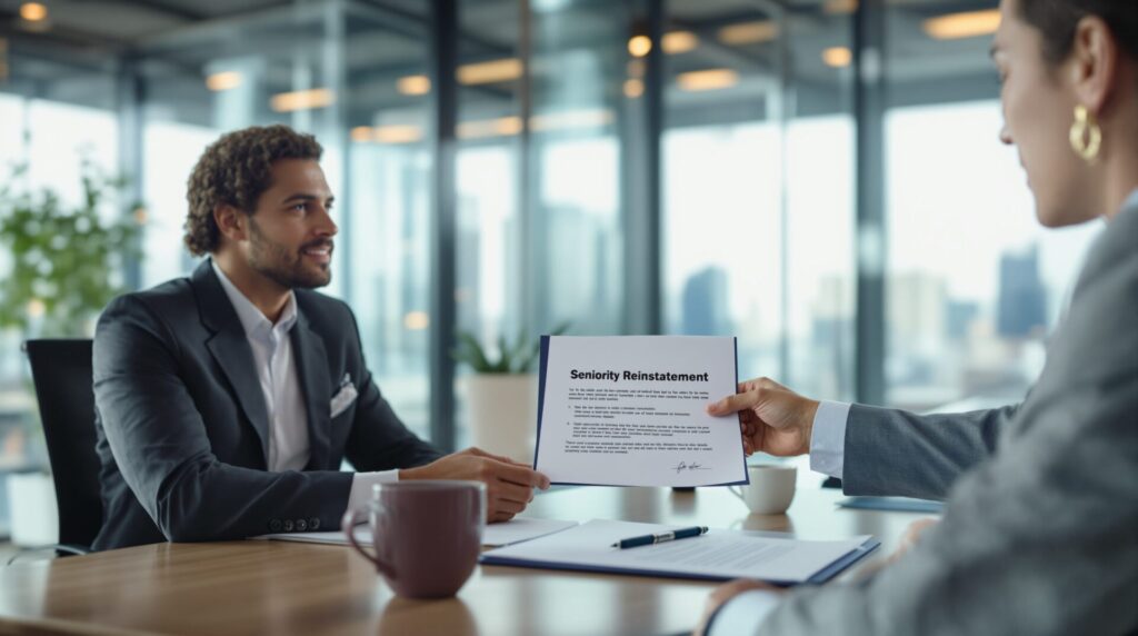 démission et réembauche dans la même entreprise