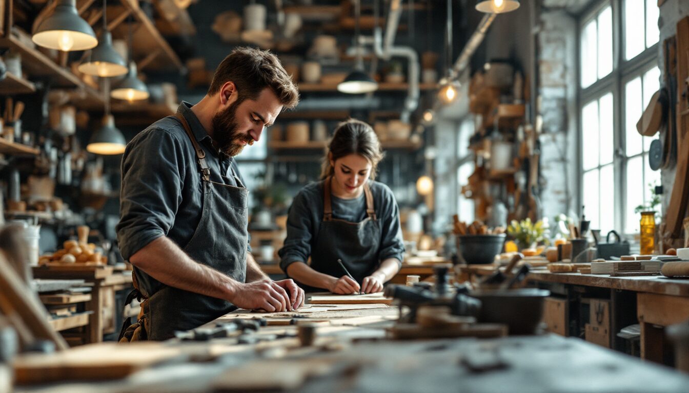 combien gagne un artisan à son compte