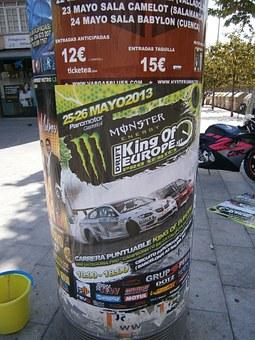 affiche publicitaire