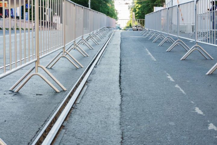barrières, événement, logistique