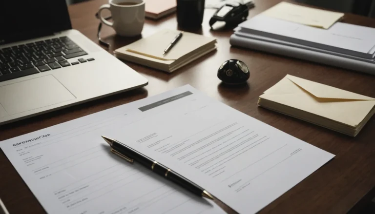 abandon de poste courrier