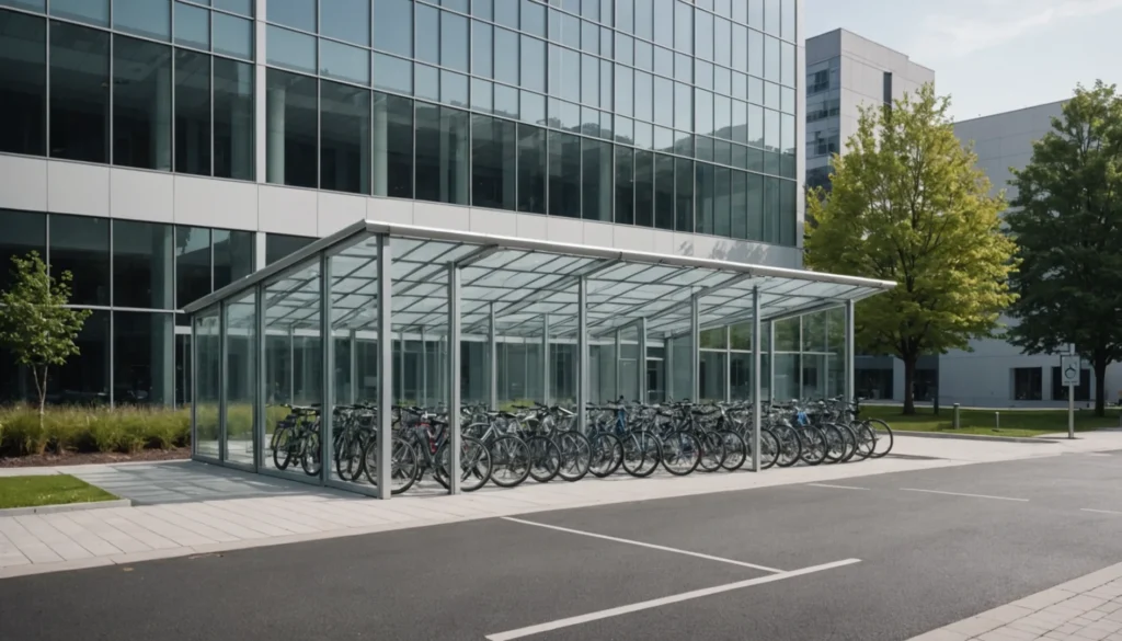 abri vélo entreprise