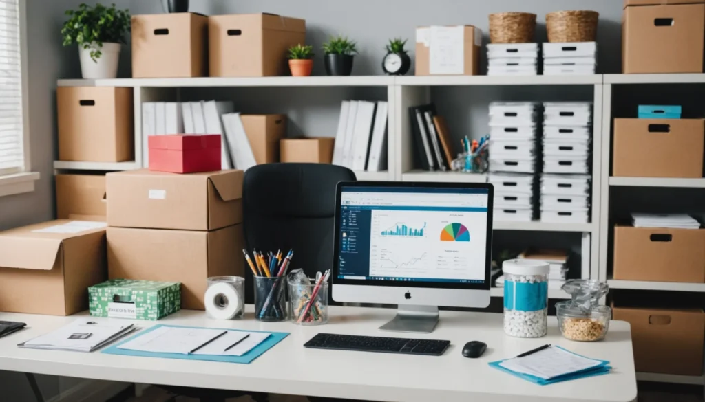 travailler à domicile emballage