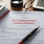 faire un faux contrat de travail risque