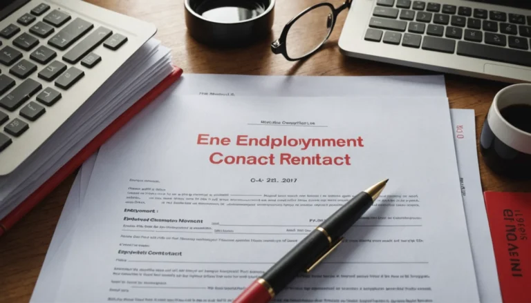faire un faux contrat de travail risque