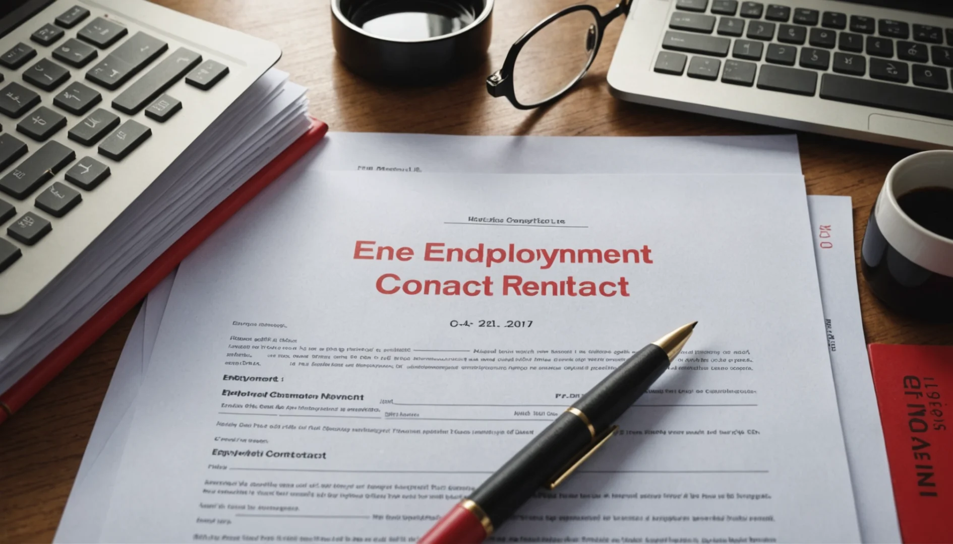 faire un faux contrat de travail risque