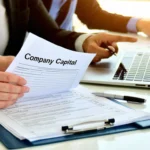 dépot capital social