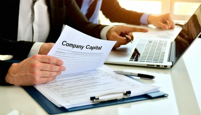dépot capital social