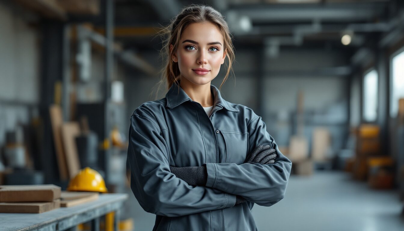 vetement de travail femme
