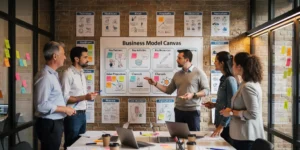 business model canvas with examples