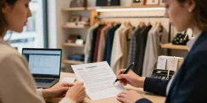 depot vente chez un commercant