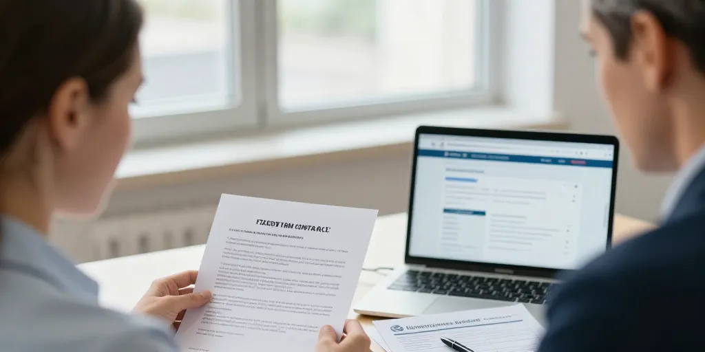 fin de contrat cdd chômage