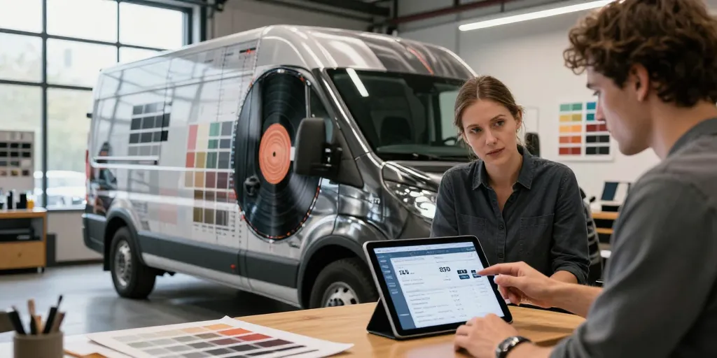 simulation flocage camion
