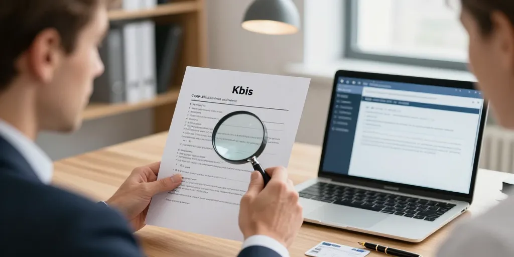 code ape sur kbis