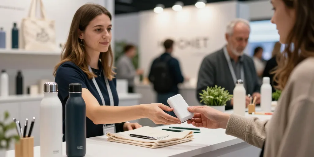 Quels objets publicitaires distribuer en salon pour vraiment sortir du lot ?