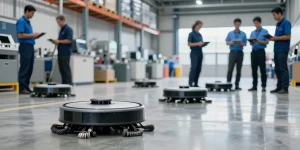 Robots de nettoyage de sol professionnels : l’industrie accélère son automatisation
