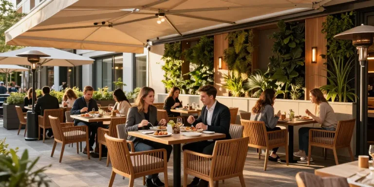 idée terrasse restaurant