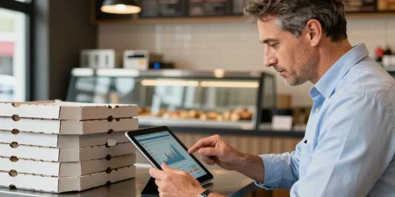 chiffre d'affaire moyen d'une pizzeria à emporter