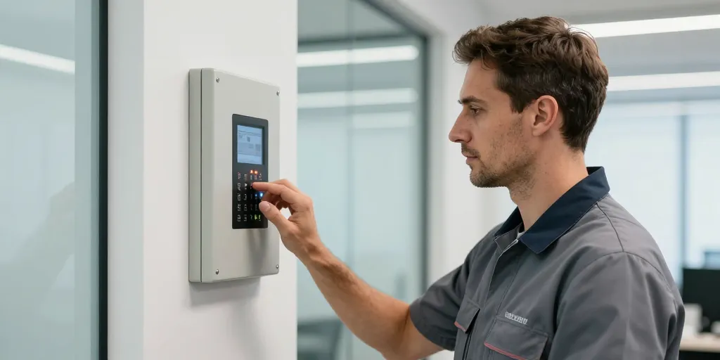 mise en service alarme professionnel obligatoire