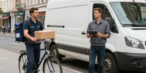 différence entre coursier et transporteur classique