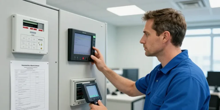 entretien annuel système alarme professionnel